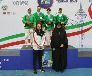 پیام تبریک وزارت ورزش و جوانان پس از نایب قهرمانی ایران در مسابقات کوراش بانوان آسیا