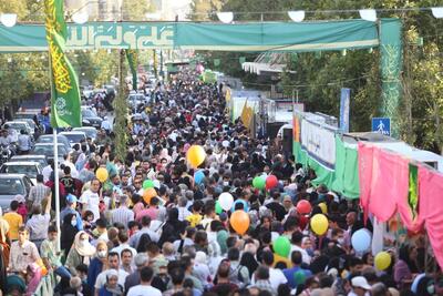 برگزاری مهمانی یک کیلومتری عید غدیر در ارومیه