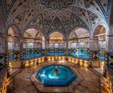 حمام سلطان امیر احمد؛ زیباترین حمام تاریخی ایران! - چیدانه