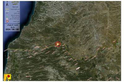 پایگاه نظامی اسرائیل زیر آتش توپخانه حزب‌الله لبنان