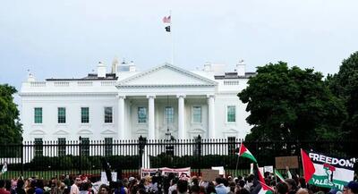 حصارکشی و تدابیر امنیتی شدید در اطراف کاخ سفید
