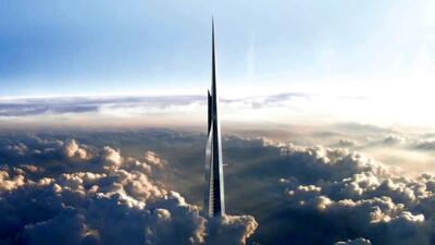 (تصاویر) بلندترین آسمانخراش جهان با یک کیلومتر ارتفاع که نیمه‌کاره رها شد!