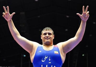 قهرمانی مقتدرانه فرنگی‌کار وزن ۱۳۰ کیلوگرم ایران