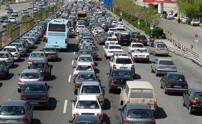ترافیک کم حجم در معابر تهران