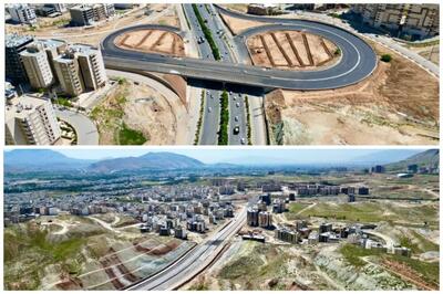افتتاح بزرگراه شهید آیت‌الله رئیسی در فارس