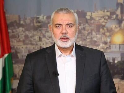 واکنش رئیس دفتر سیاسی حماس به کشتار  رژیم صهیونیستی در النصیرات