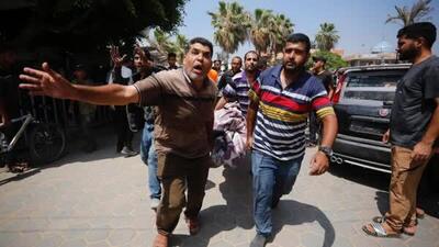 شهدای اردوگاه «النصیرات» در غزه به ۱۵۰ نفر افزایش یافت