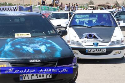 پایان مسابقات اتومبیلرانی کشوری درگ در ارومیه + گزارش کامل