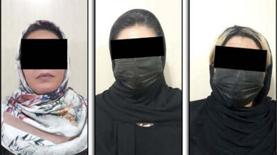 این 3 زن خوش چهره دزد حرفه ای بودند + عکس