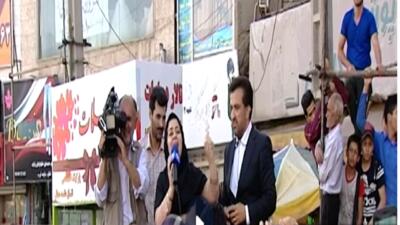 تریبون آزاد انتخابات ریاست‌جمهوری در یاسوج با اجرای حسینی‌بای