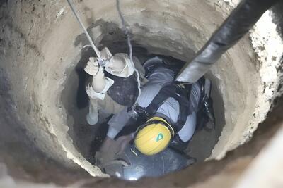 عملیات شبانه برای نجات یک کودک سقوط کرده در چاه (فیلم)