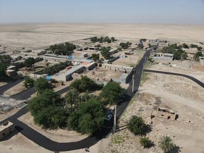 بهسازی و آسفالت معابر و خیابان های 7 روستای اهواز انجام شد