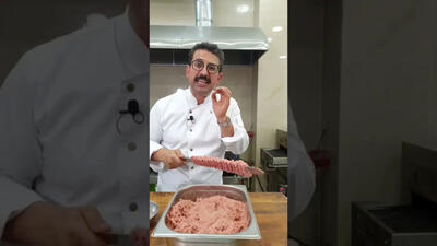(ویدئو) اصولی ترین روش برای تهیه کباب کوبیده به سبک رستورانی