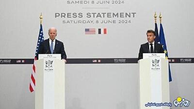 رئیس‌جمهور فرانسه :همراه با آمریکا به فشار به ایران ادامه می‌دهیم | روزنو