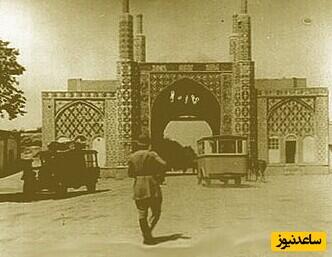 (عکس) سفر به تهران قدیم؛ تصویری نایاب از دروازه شمیران