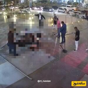 تصاویری دلخراش از سقوط دلخراش مردم از ساختمان یک مرکز تفریحی + ویدئو