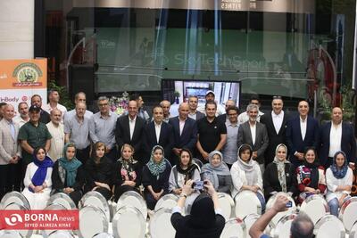 مراسم تجلیل از روسای اسکی استان تهران