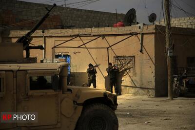 نبرد نیروهای ارتش سوریه با داعش