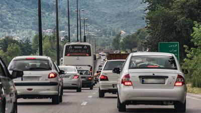آخرین وضعیت جوی ترافیکی در آزادراه تهران - قزوین