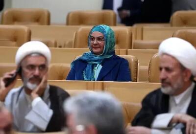 تصویری از نماینده زن مانتویی مجلس+عکس