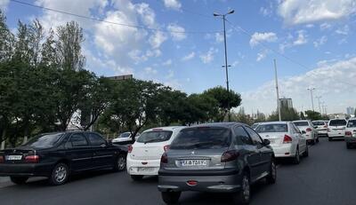 ترافیک صبحگاهی در کدام معابر تهران پرحجم بود؟/ اجرای طرح ۱۰ ادامه دارد