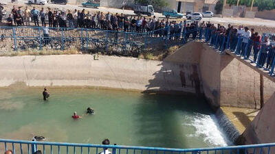 یک مرد در رودخانه زرینه رود میاندوآب غرق شد