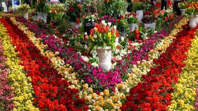 نمایشگاه گل و گیاه و تجهیزات گلخانه‌ای در تبریز گشایش یافت