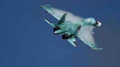 سقوط مرگبار جنگنده روسیه
