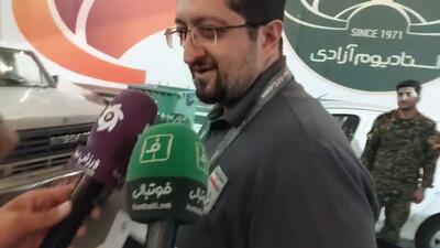 اختصاصی/ مصاحبه هومن افاضلی پس از تساوی ایران مقابل ازبکستان