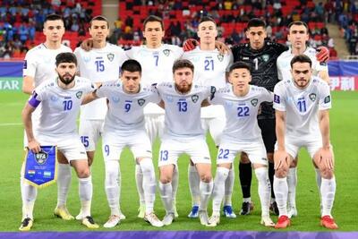 ترکیب تیم ملی ازبکستان مقابل ایران با حضور ستاره‌های سرخابی