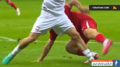 تمارض و دایو عجیب پاول داویدوویچ، مدافع لهستان در دیدار مقابل ترکیه - پارس فوتبال | خبرگزاری فوتبال ایران | ParsFootball