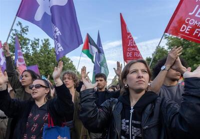 برگزاری تجمعات گسترده ضد راست افراطی در فرانسه - تسنیم