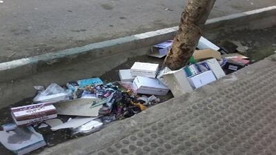 انباشت زباله و عدم نظافت خیابان چراغی دغدغه دزفولی‌ها شد + فیلم