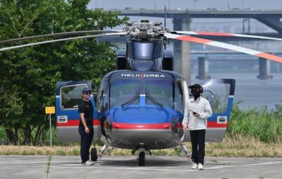 (ویدئو) راه‌اندازی سرویس تاکسی هلیکوپتری برای اولین بار در کره‌جنوبی