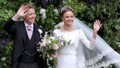 تصاویری از مهمترین عروسی سال بریتانیا+عکس و جزئیات