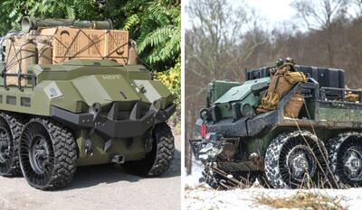 همه چیز درباره خودروی نظامی «گرگ شکارچی» ارتش آمریکا + ویدیو