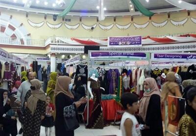 برگزاری نمایشگاه تولیدات داخلی و صنایع دستی زنان در بلخ - تسنیم
