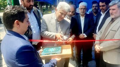 افتتاح نمایشگاه صنایع دستی و سوغات در رشت