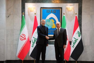 دیدار باقری با وزیر خارجه عراق
