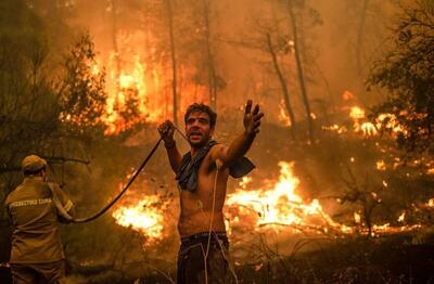 آتش به دامن سبز جنگل‌های غرب کشور افتاد
