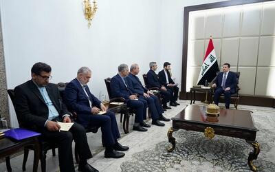 دیدار باقری و نخست وزیر عراق در بغداد