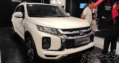 میتسوبیشی ASX در نمایشگاه خودرو شیراز معرفی شد + مشخصات فنی و قیمت