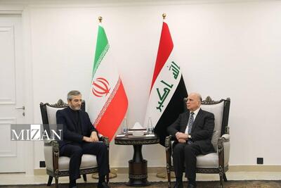 باقری با رئیس‌جمهور و نخست‌وزیر عراق دیدار کرد