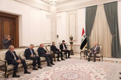 علی باقری با رئیس جمهور عراق دیدار کرد | خبرگزاری بین المللی شفقنا