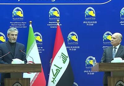 باقری: نگاه راهبردی ایران تحکیم پیوند‌ها با عراق است