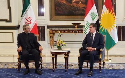 باقری‌کنی با رئیس اقلیم کردستان عراق دیدار کرد + عکس
