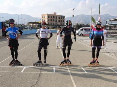 اتمام روز دوم و پایانی مسابقات انتخابی تیم ملی اسکیت سرعت در بخش بانوان