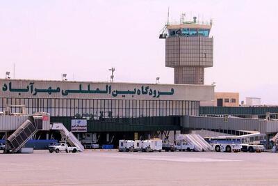 اطلاعیه فرودگاه مهرآباد درباره طوفان شدید/ یک هواپیما برگشت