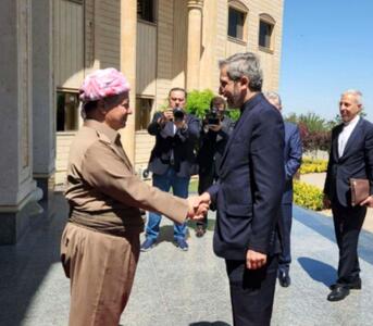دیدار علی باقری با نخست وزیر اقلیم کردستان