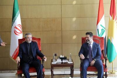 دیدار سرپرست وزارت امور خارجه با معاون نخست وزیر اقلیم کردستان